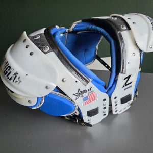 Medium Adult Douglas Z25 Shoulder Pads With Backplate(Used)