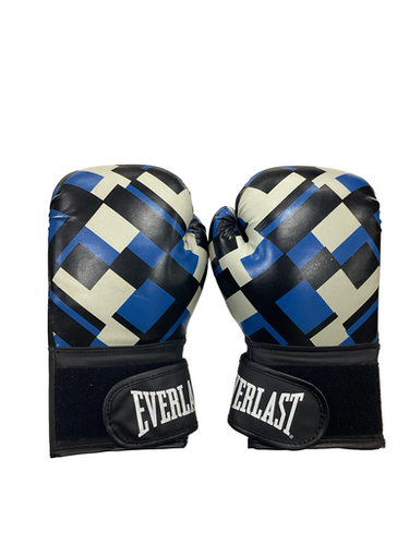 Used Everlast Boxing Gloves Royal Blue LG 11613-S000178840