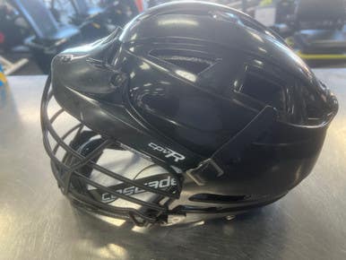 Used Cascade CPV-R BLACK Lacrosse Helmet Black S/M 11497-S000156500