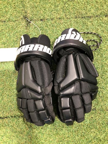 Medium Goalie Warrior Burn Lacrosse Gloves (Used)
