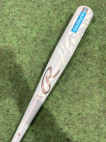 2025 Rawlings Clout AI Alloy Bat BBCOR Certified (-3) Alloy 28 oz 31" (Used)