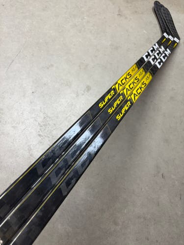3 PACK 85 Flex P91A Senior CCM Super Tacks AS2 Pro Left Hand Hockey Stick (New) Pro Stock