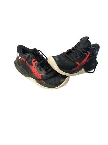 Used Under Armour Basketball Shoes Y Black Junior 04.5 11760-S000089492