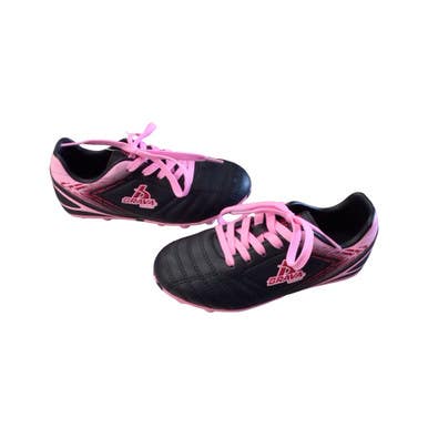 Used Brava Soccer Indoor Shoes Black And Pink Youth 12.0 11760-S000089475