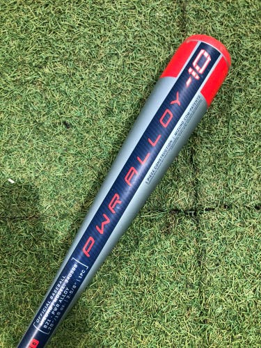 2024 Mizuno B21 Alloy Bat USABat Certified (-10) Alloy 18 oz 28" (Used)