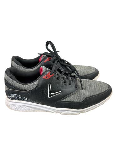 Used Callaway Mens Golf Shoes Black And Grey Senior 12 11862-S000093181