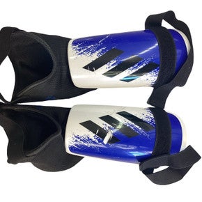Used Adidas Soccer Shin Guards Junior Royal Blue MD 11760-S000089447