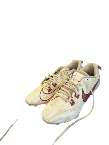 Used Nike Adult FB Cleats White Senior 8.5 11682-S000129191