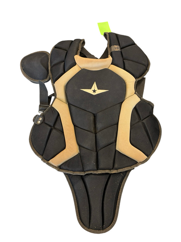 Used All Star CATCHER CHEST Catchers Chest Protector Black Intermed 11682-S000129220