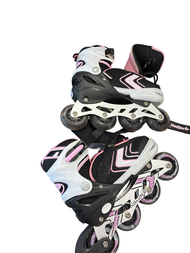 Used NATTORK Junior Rec Fitness Skates Black Adjustable 11682-S000129169