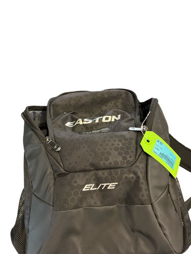 Used Easton ELITE BB/SB Player Backpack Black 11682-S000129172