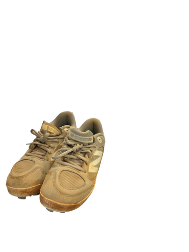 Used New Balance CLEATS BB/SB Cleats Grey Junior 04.5 11682-S000129175