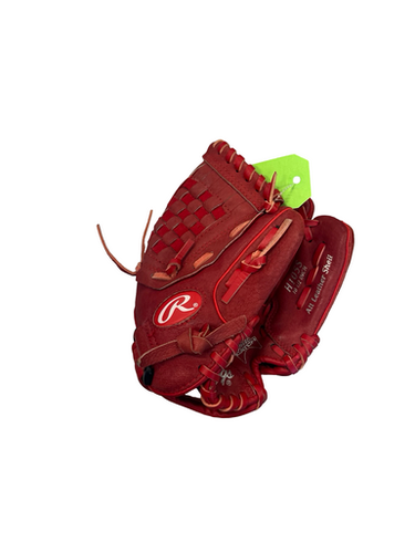 Used Rawlings HIGHLIGHT 10 1/2 INCH BB/SB Glove RH Throw Red 10 1/2" 11682-S000126912