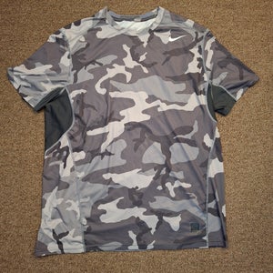 Nike Pro Combat Hypercool Dri-Fit Camouflage Fitted Shirt Mens 2XL