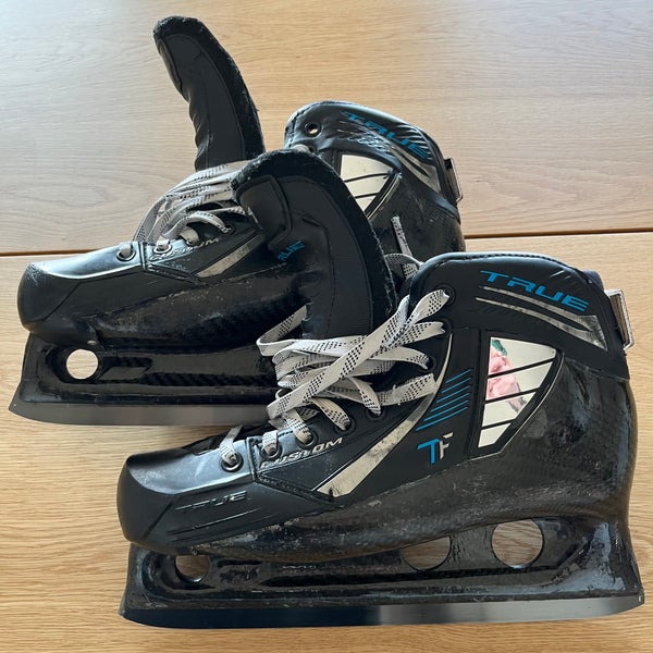 True One Piece Custom Goalie Skates (Size 8) - Pro Stock