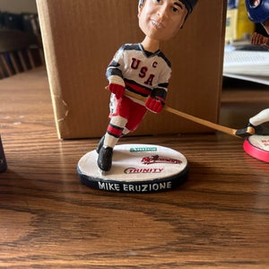 USA 1980 hockey team Captain Mike Eruzione bobble head