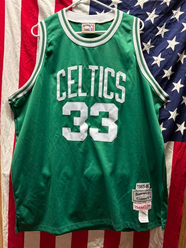 Men’s Size 54 Mitchell & Ness Boston Celtics Larry Bird Jersey (Used)