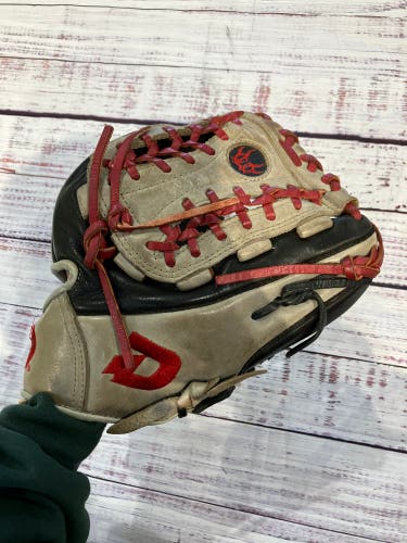 Black DeMarini Insane RH Baseball Glove 11.75" (Used)