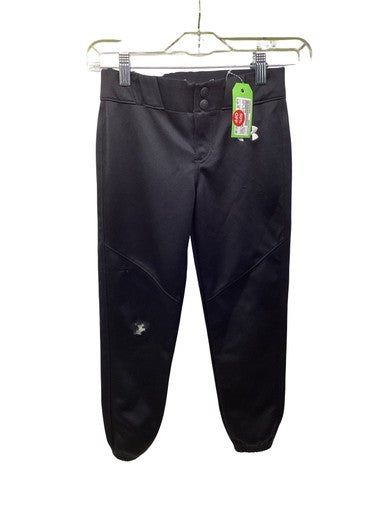 Used Under Armour BLACK BB PANTS BB/SB Pant Boys Black XS 11347-S000265802