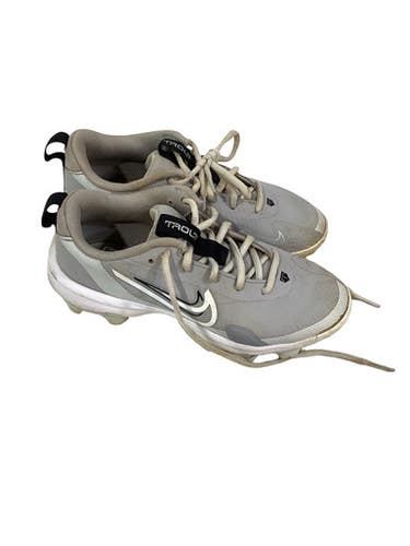 Used Nike TROUT BB/SB Cleats Grey Junior 04.5 11347-S000265808