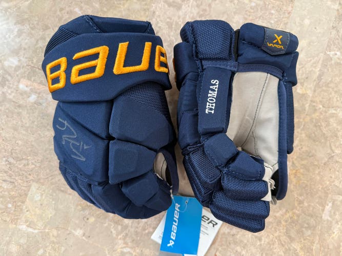 Bauer Pro Hyperlite Gloves 13" Pro Stock St. Louis Blues Robert Thomas