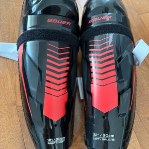 Youth Bauer Lil Sport 12" Shin Pads (Used)