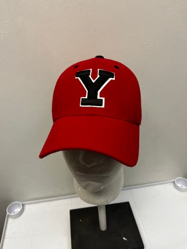 Youngstown State Penguins Baseball Hat Flex Fit Red/Black OSFA Top of the World
