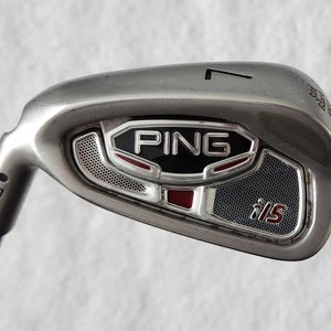 Ping i15 Single 7 Iron Black Dot Demo Club LH; Steel Shaft