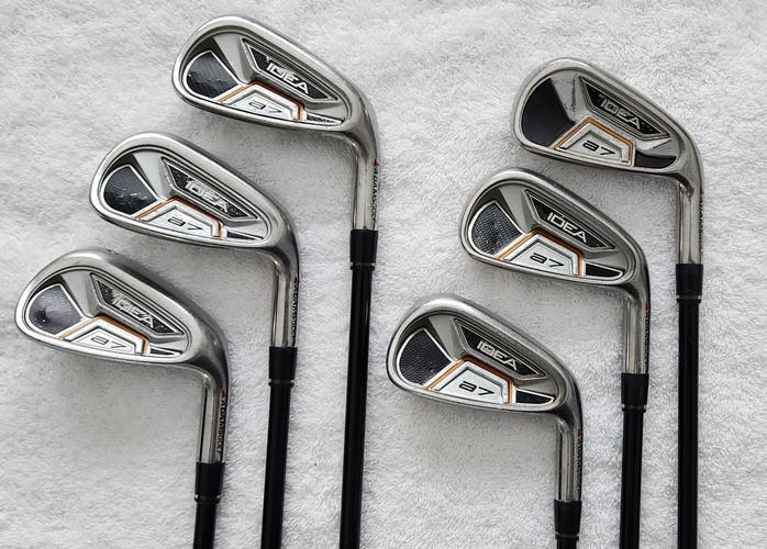 Adams Idea A7 Iron Set (5-PW; 6 clubs) RH; Graphite Shafts
