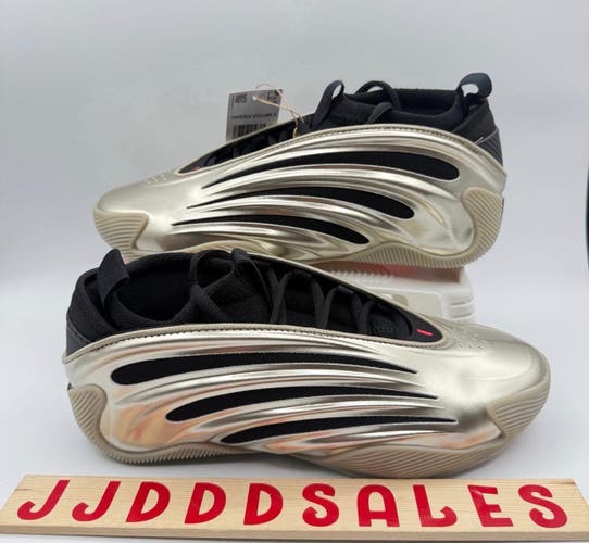 Adidas Harden Volume 9 Cyber Metallic' Basketball Shoes JR2506 Men's Sz 8 NWT
New