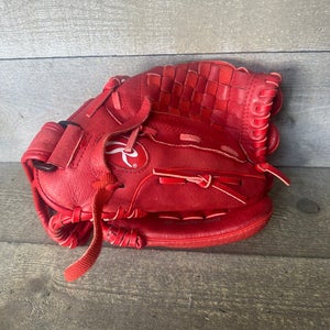 Rawlings Highlight Series H120S 12” Youth Red Baseball Glove Right Throw