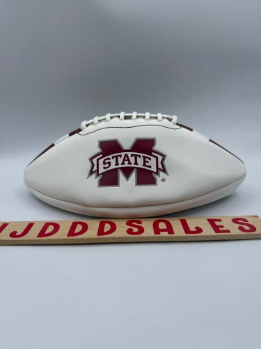 ADIDAS NCAA MISSISSIPPI STATE BULLDOGS AUTOGRAPH FOOTBALL OFFICIAL SIZE BALL
New