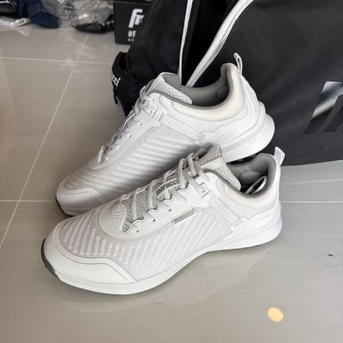 White Men's Size M 12.0 (W 13.0) Adult Marucci Shoes (New)
