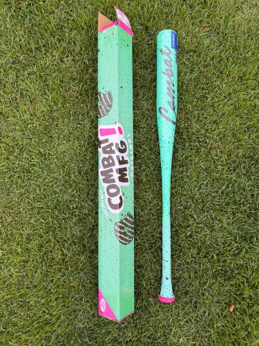 2026 Combat "Mint Chip" MFG Spec A1 Alloy BBCOR Certified Bat (-3) 30 oz 33" (New in Hand)