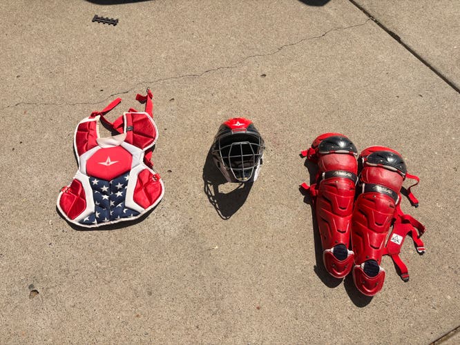 All Star System 7 Axis Catcher's Set (Used)