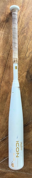 2024 Rawlings Icon Composite Bat USSSA Certified (-10) Composite 18 oz 28" (Used)