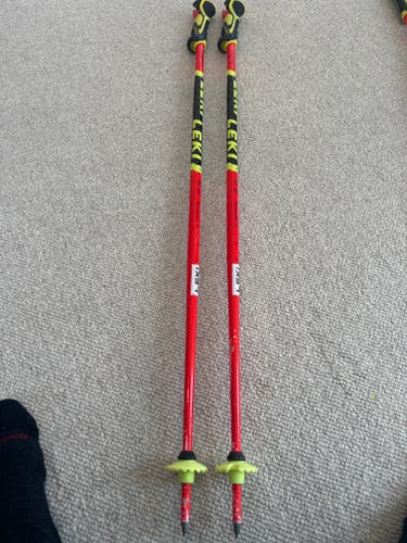 38in (95cm) Leki Racing World Cup Lite SL Ski Poles (Used)