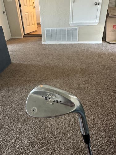 Men's 2018 Titleist Vokey SM7 Tour Chrome Right Handed Wedge Wedge Flex 54 Degree Steel Shaft (Used)