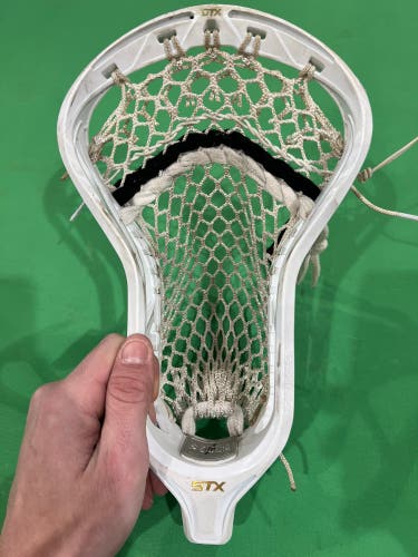 STX Hyper Power Strung Lacrosse Head