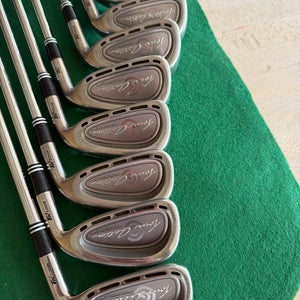 Cleveland Tour Action Right Handed Iron Set Stiff Flex Steel Shaft (Used)