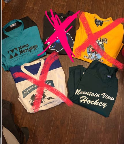 Adult XL Jersey’s (Used)