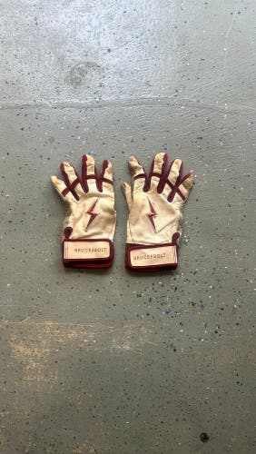 XL Bruce Bolts Batting Gloves (Used)