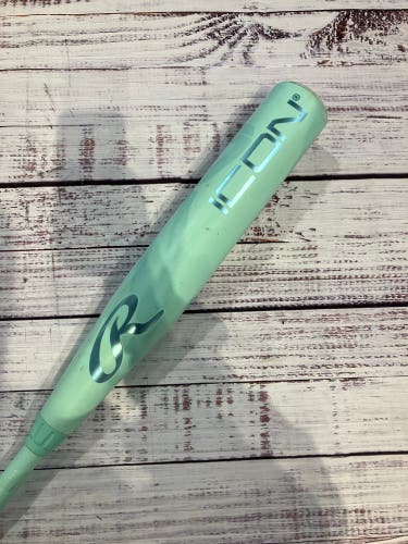 2026 Rawlings Icon Composite Bat USSSA Certified (-5) Composite 27 oz 32" (Used)