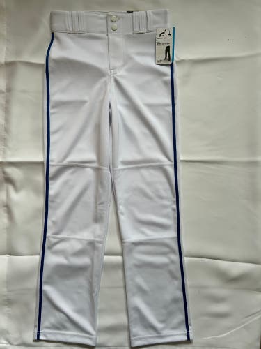White Youth Medium Youth Champro Game Pants (New)