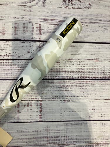 2025 Rawlings Icon Composite Bat USSSA Certified (-5) Composite 25 oz 30" (Used)