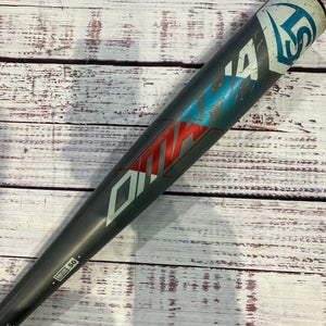 2019 Louisville Slugger Omaha 519 Alloy Bat BBCOR Certified (-3) Alloy 27 oz 30" (Used)