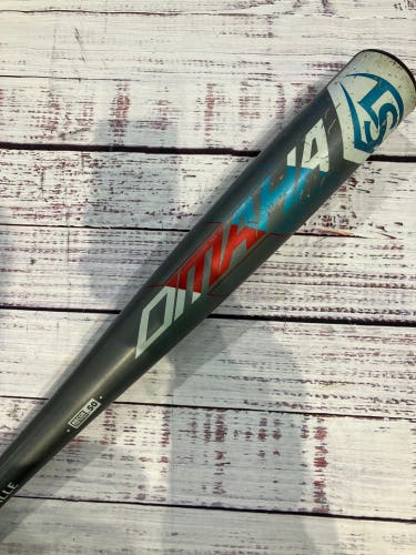 2019 Louisville Slugger Omaha 519 Alloy Bat BBCOR Certified (-3) Alloy 27 oz 30" (Used)