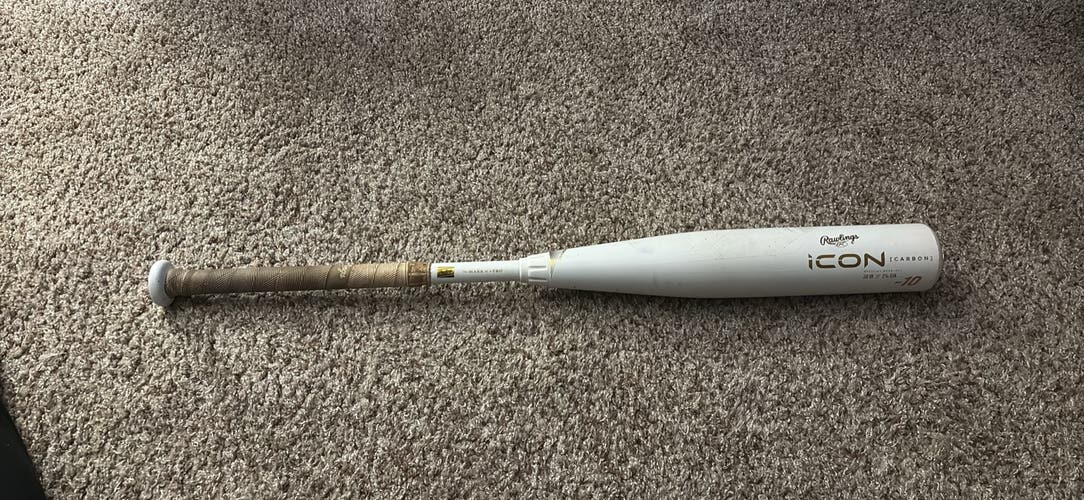 2024 Rawlings Icon Composite USSSA Certified Bat (-10) 20 oz 30" (Used)