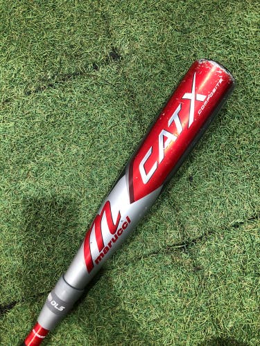 2023 Marucci CAT X Composite Bat USSSA Certified (-10) Composite 18 oz 28" (Used)