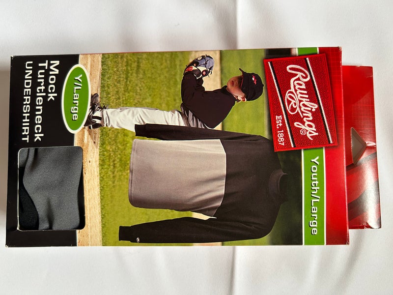 Black Large Kids Unisex Rawlings Shirt (New)